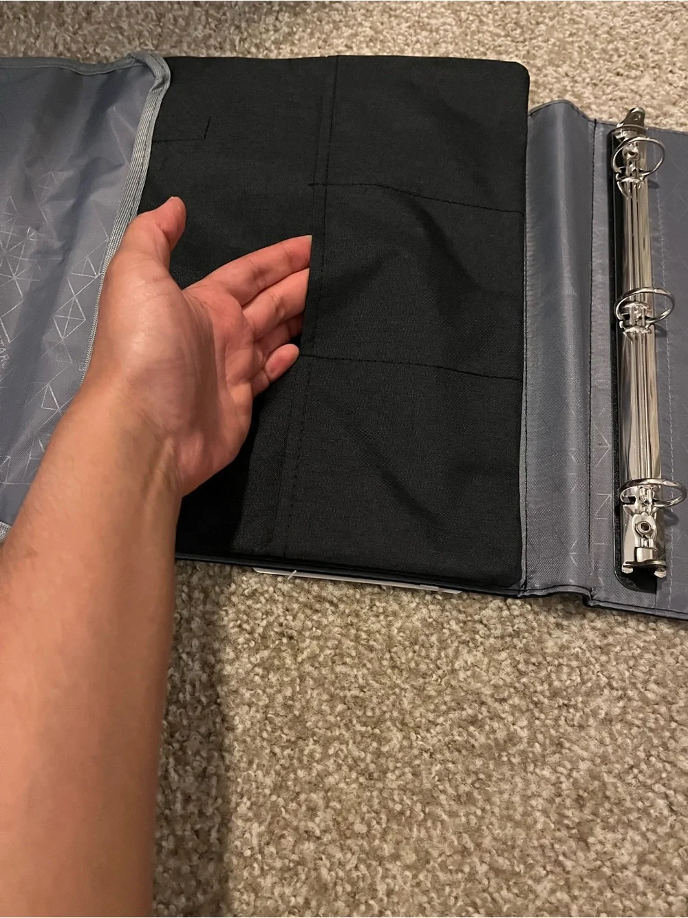 NWT Five Star Mead 1 inch Deluxe binder with zipper